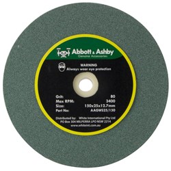 Abbott & Ashby Wheel Grinding Silicone Carbide 25mm x 150mm 80 Grit