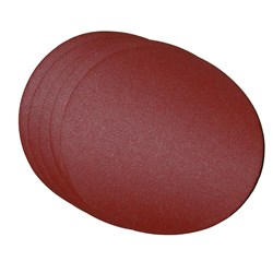 Disc Aluminium Oxide 175mm Hook/Loop Back 60 Grit - 4 Pack