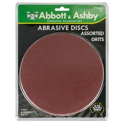 Abbott & Ashby Hook & Loop Disc & Pad Pack - 5 Piece - Various Grits