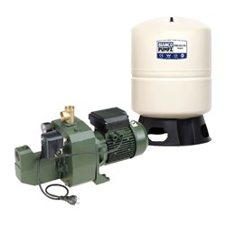 DAB-151MP - PUMP SURFACE MOUNTED CAST IRON WITH PRESSURE SWITCH 75L/MIN 61M 1.1KW 240V +60L TANK