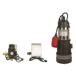 BIA-B42AMPCX - PUMP SUBMERSIBLE CLEAN WATER WITH AUTO PUMP CONTROL 105L/MIN 32M 550W 240V