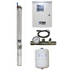 BIA-ISUBS4C13M BOREHOLE VFD KIT 70L/MIN 71M 750W 240V