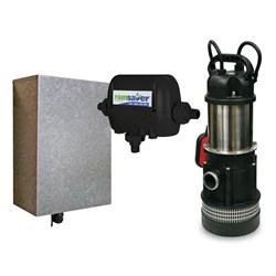 RS4E-B42AMPCXBP - PUMP CHANGEOVER RS4E SUBMERSIBLE CLEAN WATER 105L/MIN 32M 550W 240V GAL ENCLOSURE