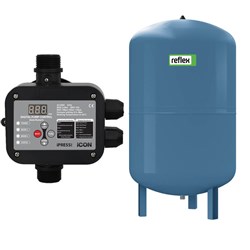 iPRESS Controller and GWS 60L pressure tank