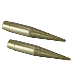 Abbott & Ashby Jewellers Round Spindle Set 12mm Shank LH + RH to Suit 6" Bench Grinders