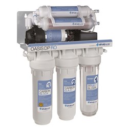 Oasis DP Underbench Reverse Osmosis RO with Booster Pump, includes 16L Pressure Tank 189LPD