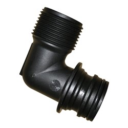 Ecosoft Clack WS1 Drain Elbow 3/4" Male Assembly