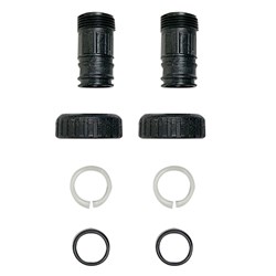 Ecosoft Clack WS1 Fitting 1" Plastic Male BSP Assembly