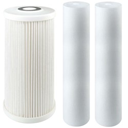 Filter Combo Trio 20" BIG for Sediment Reduction 20, 5 & 1 Micron