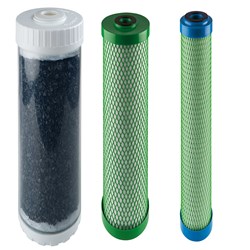 Filter Combo Trio 20" BIG for Chlorine Reduction 20  & 1 Micron