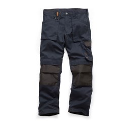 Scruffs Worker Plain Tousers Navy - 36R