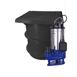 BIA-ICON250PSFB120GS2 - Sewage Pump Station Kit Includes Pump & Tank