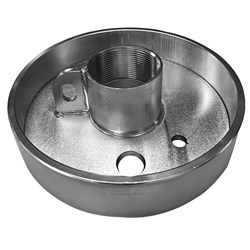 DAB-SBC-SS-V2 - Bore Cap 304 Stainless Steel with 1 1/2" - 2" Bushes