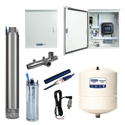 BIA-DRIVEPRO-S4-2/14M - Borehole VFD Kit 50L/Min 90m 750W 240V