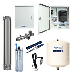 BIA-DRIVEPRO-S4-3/39MM - Borehole VFD Kit 70L/Min 204m 2200W 240V