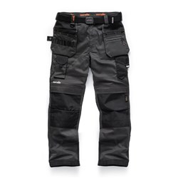 Scruffs Pro Flex, Holster Trousers - Graphite 38R