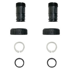 WS1 3/4 MALE BSPT PLASTIC STRAIGHT ASSEMBLY