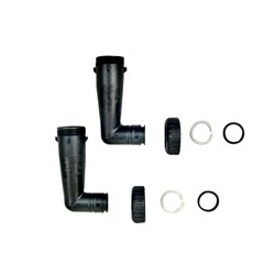 Vertical 90 DEG BY-PASS KIT FOR CLACK WS1 VALVE V3191-01 - ELBOW FOR NO HARD WATER BYPASS