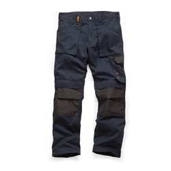 Scruffs Worker Navy 28W Trouser - Navy 28W