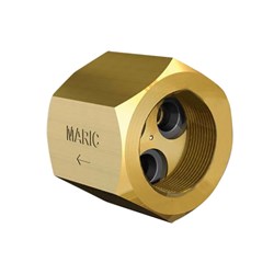 28lpm Maric Valve Flow Restrictor 20mm Brass