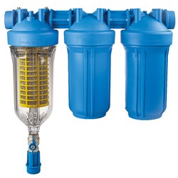 HYDRA BIG TRIO 10" BIG 1.5" IN/OUT PLASTIC