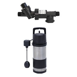 RS6-AUTOSUB - Rainsaver MK6 Pump Kit with Submersible AutoSub Pump 100L/Min 46M 750W