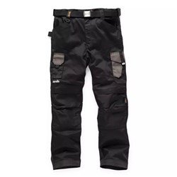 Scruffs Pro Flex Trousers - Black 40W