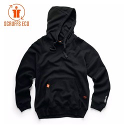 Eco Worker Hoodie - Black - X-Small