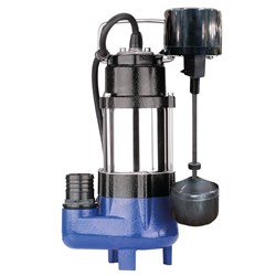 B18VAS2-FIXEDFLOAT-VORTEX-PUMP - Submersible Vortex Pump 133LPM 7M