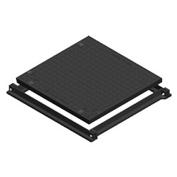 BIA-CI-LID-CLASSB - Pump Station Cast Iron Class B Lid 600 x 600