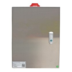 BIA-NXT-DPC1-22-PRO-SS - Dual Pump Control Panel 240V 0.37 - 2.2kW - Dual Door Inc Ext Isolator