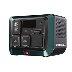 600W W&C BATTERY GENERATOR PORTABLE POWER STATION WC-BG600 WC BG600