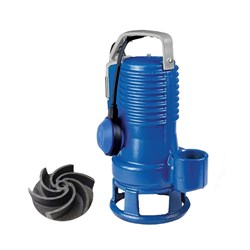 ZEN-DGBLUEP150/2/G50VTG+E-IMP - 415V 3Ø Pump, float, Small E-Impeller fitted