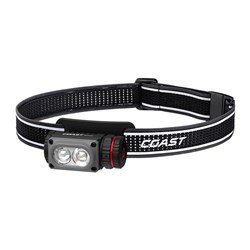 Coast WPH10R 1000 Lumens Rechargeable Waterproof Tri-Colour Headlamp