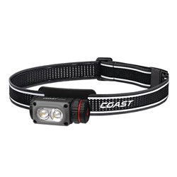 Coast WPH20R 2000 Lumens Rechargeable Waterproof Tri-Colour Headlamp