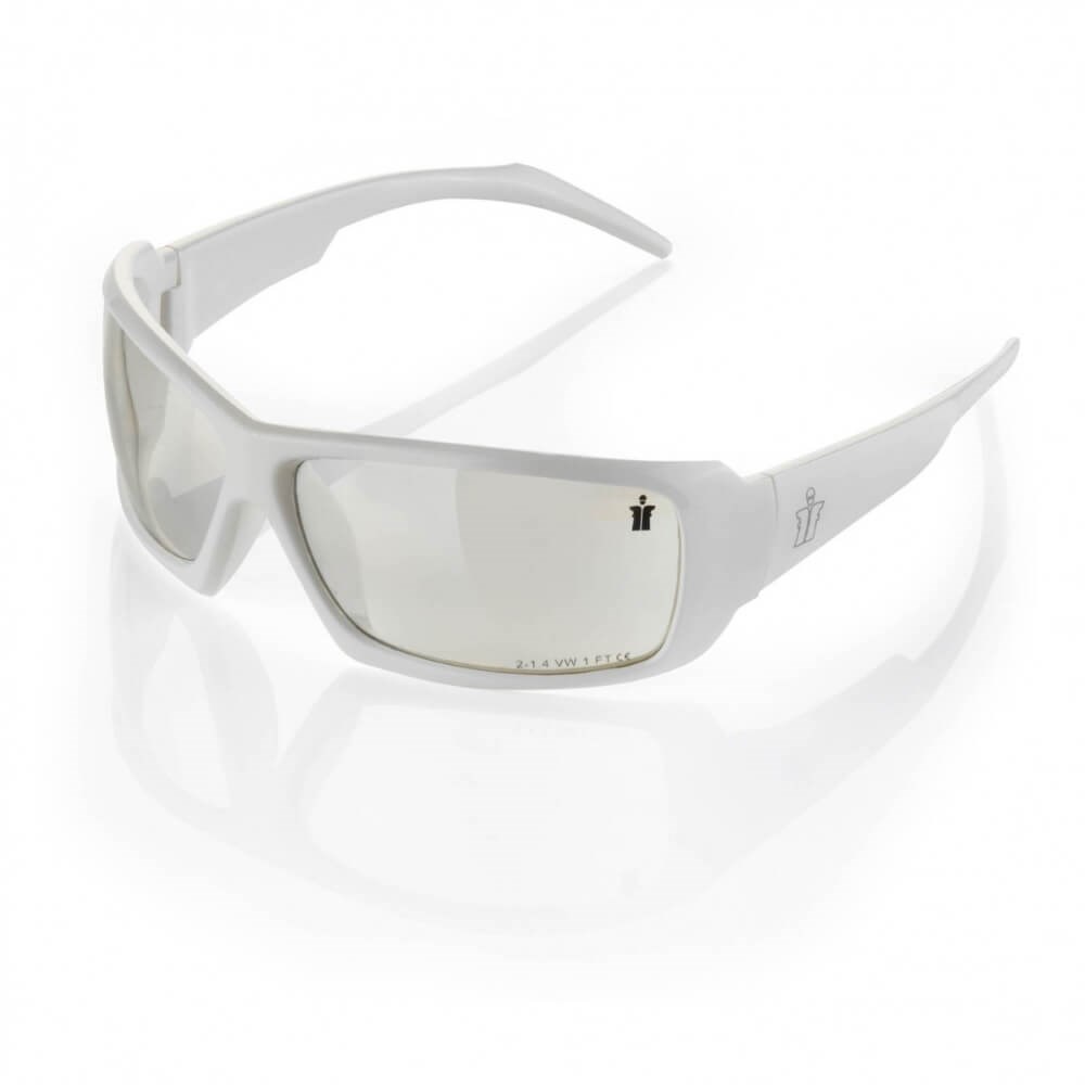 Scruffs Eagle Safety Glasses Specs Smoked Lens Black Frame