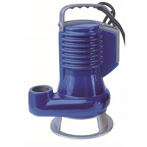 ZEN-DGBLUE75/2/G40VMGEX - PUMP SUBMERSIBLE IECEX DIRTY WATER DOMESTIC 420L/M 10M 0.55KW 24