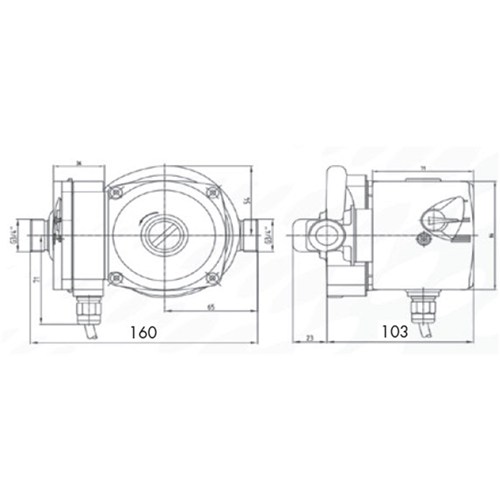 BIA-C1509-160 - BIANCO HOT WATER BOOSTER PUMP