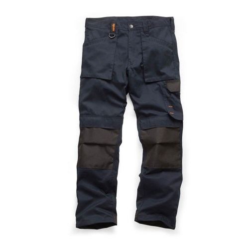 Scruffs Worker Plain Tousers Navy - 36R