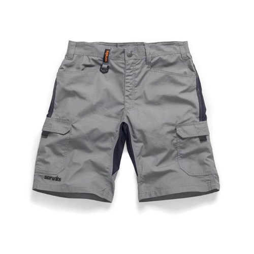 Scruffs Trade Flex Plain Shorts Graphite - 40W