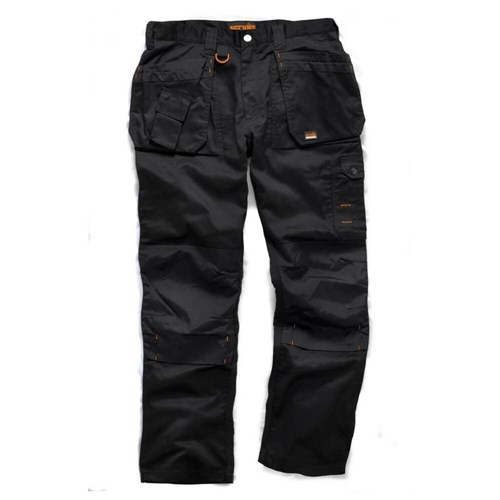 Scruffs Worker Plus Trousers - Black 38R