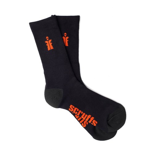 Scruffs Worker Socks 3 Pack - Size 10 UK - 13 UK