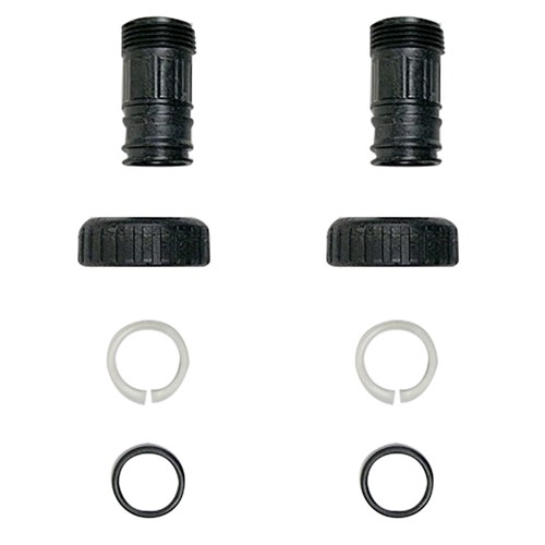 WS1 1.25 MALE BSPT PLASTIC STRAIGHT ASSEMBLY