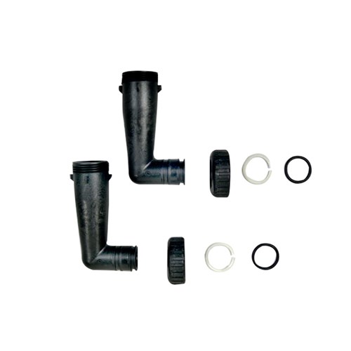 Vertical 90 DEG BY-PASS KIT FOR CLACK WS1 VALVE V3191-01 - ELBOW FOR NO HARD WATER BYPASS