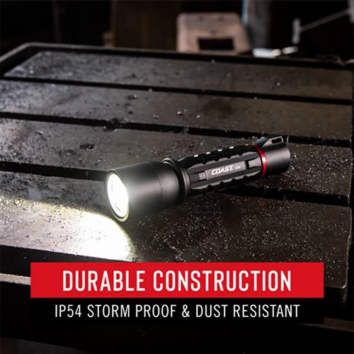 XP9R - Coast LED Torch with Pure Beam Focusing | 225m Beam | 1000 Lumen | Max 25hr