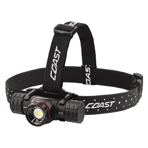 Coast XPH34R 2700 Lumens Rechargeable Pure Beam Focusing LED Headlamp
