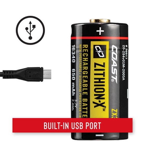 ZX310 - Coast Replacement Battery to suit the XP6R or XPH25R