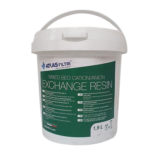 Atlas Filtri Refillable Resin Mixed Cation & Anion Exchange Resin - 10