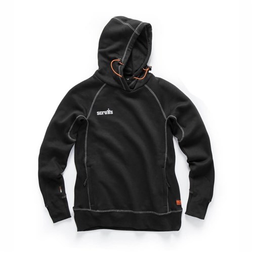 Scruffs Women's Trade Hoodie - Black UK14