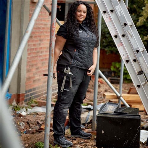 Scruffs Women's Trade Flex Holster Trousers - Black UK8